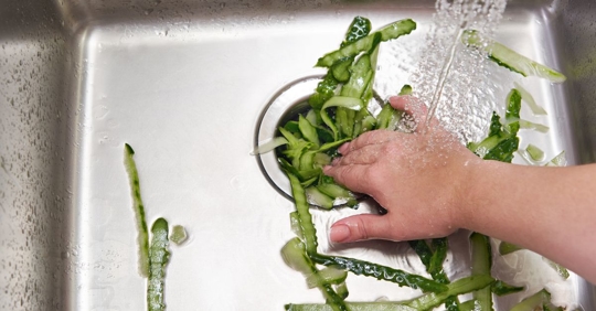 using garbage disposal