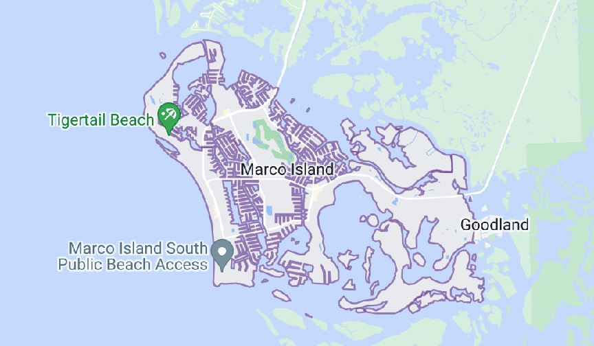 Marco Island Map